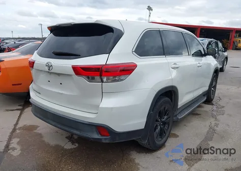 2019 Toyota Highlander Le from USA, damaged, VIN 5TDZARFH9KS044570